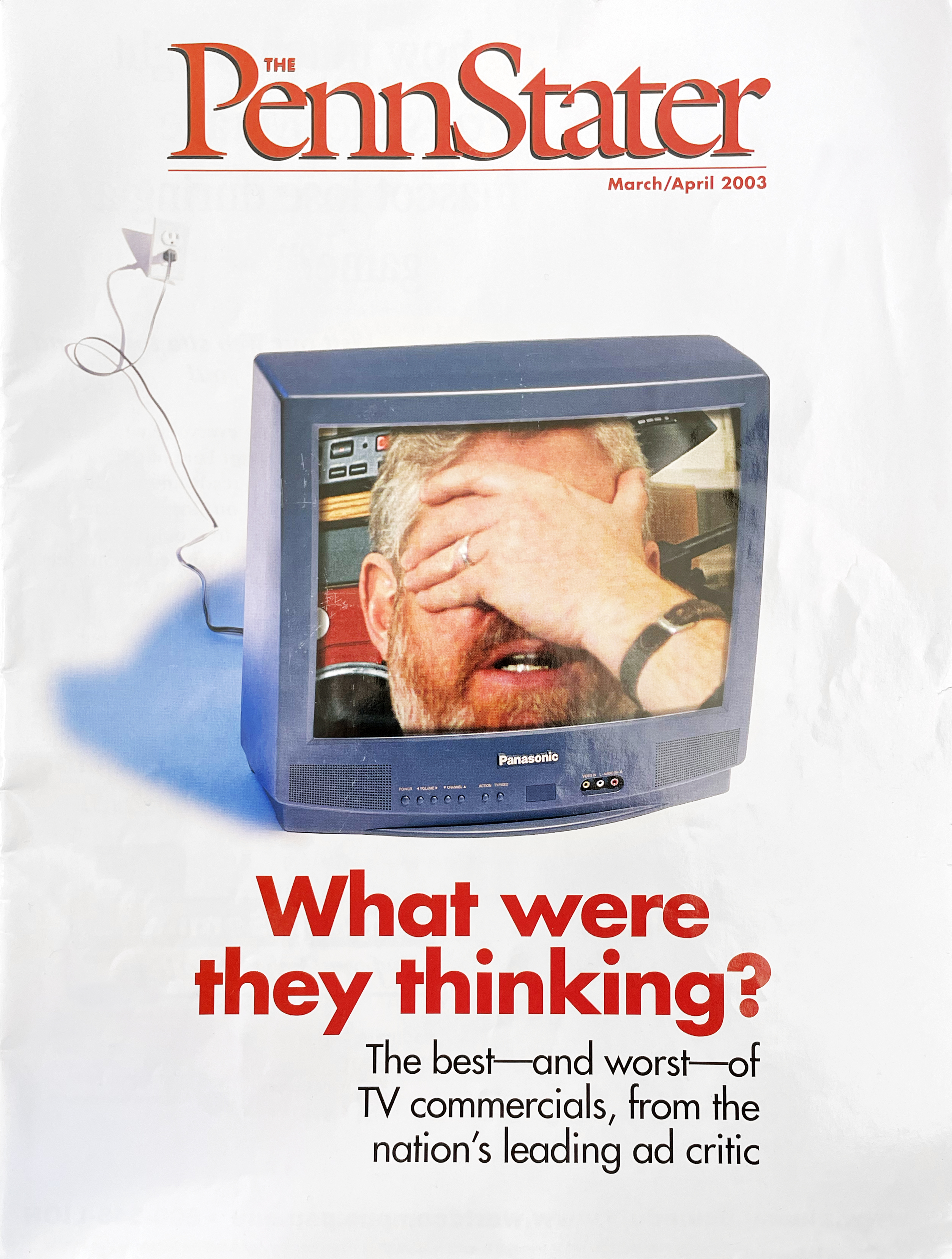 cover of March/April 2003 Penn Stater, courtesy Penn Stater Archives