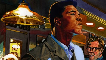 Muhammad Ali in diner