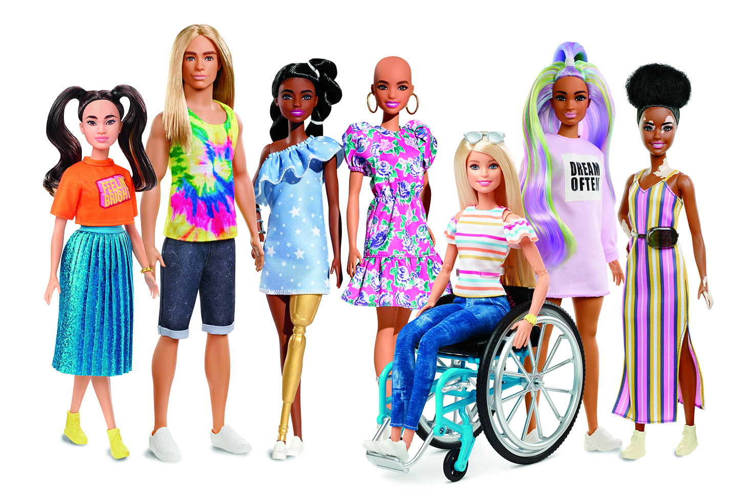 Barbie fashionista line of dolls