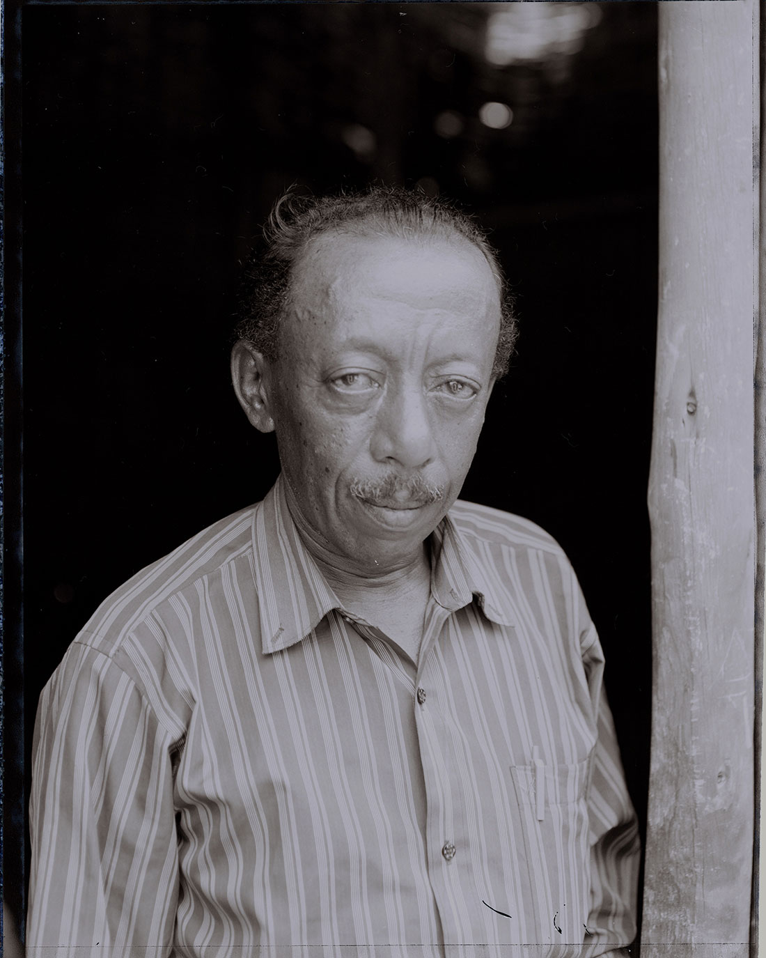 Lonnie Graham's black and white portrait of Westphal of Ethiopia
