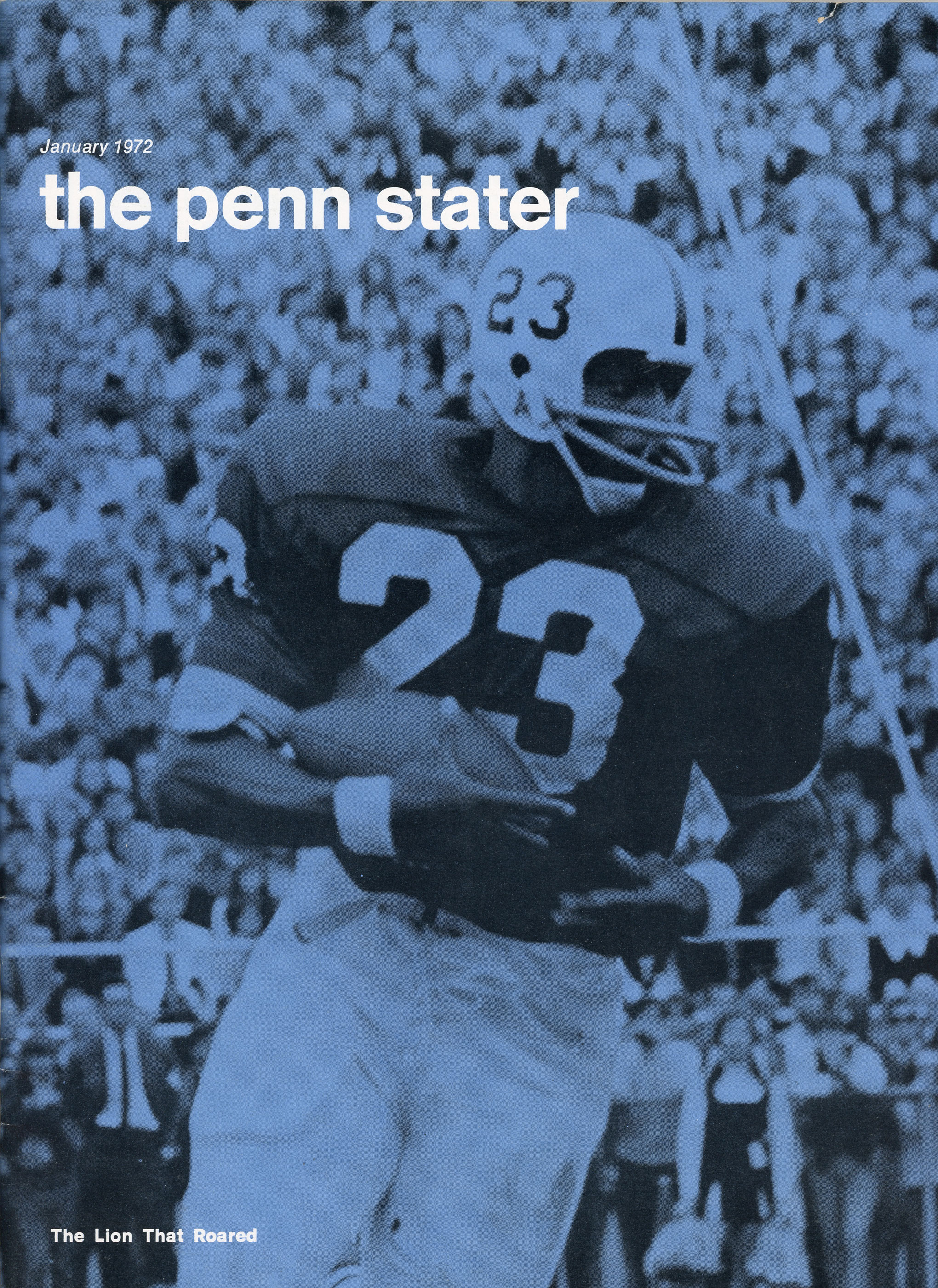 cover of the first issue of Penn Stater magazine, formerly Alumni News, by PSAA