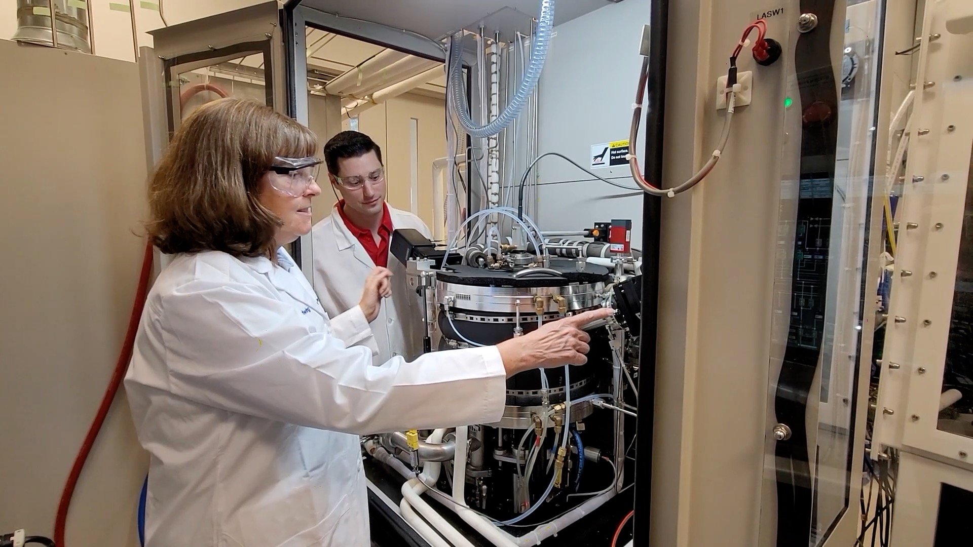 students in the 2DCC lab in Millennium Science Complex, courtesy