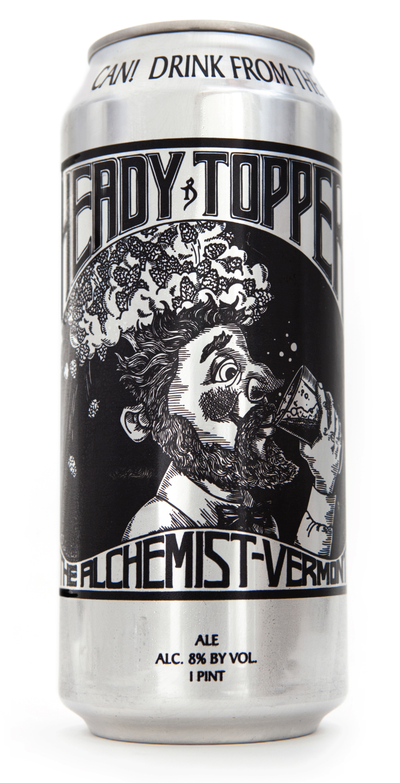 Heady Topper beer can, Greta Rybus