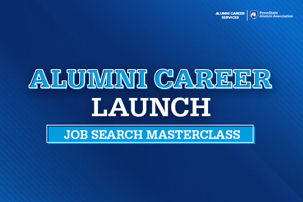 Alumni Career Launch logo, Penn State Alumni Association