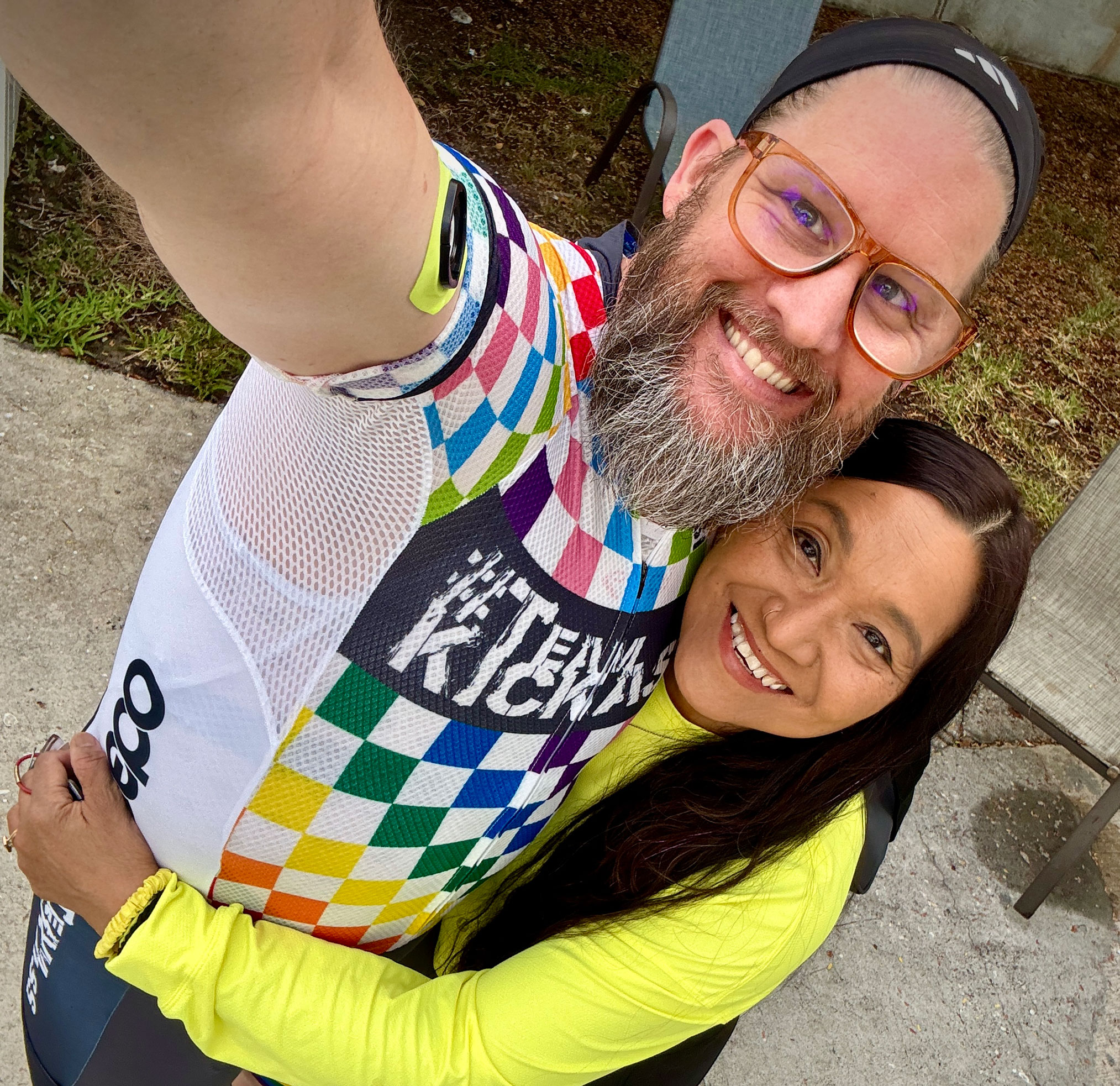 Kingsley and partner, courtesy