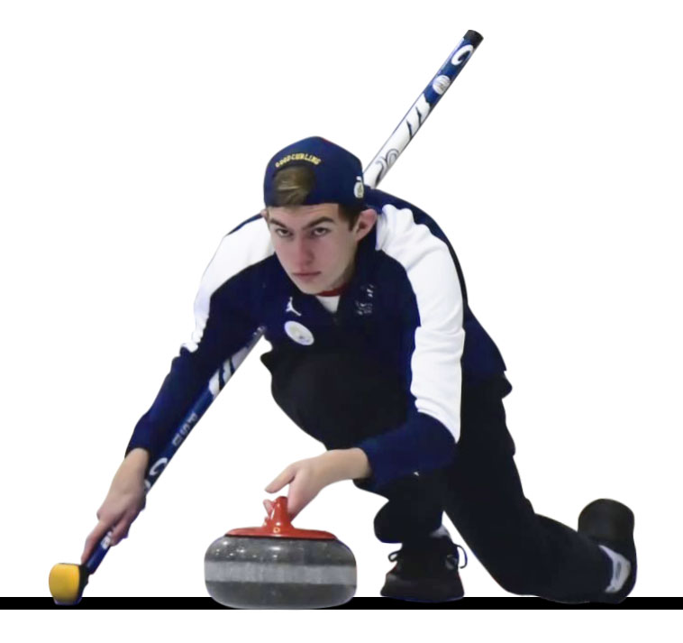 Flexer on the ice, courtesy