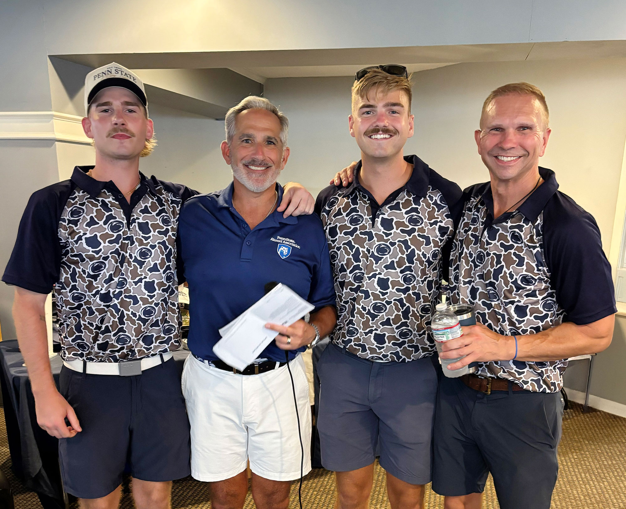 four golfers from Myrtle Beach Chapter, courtesy