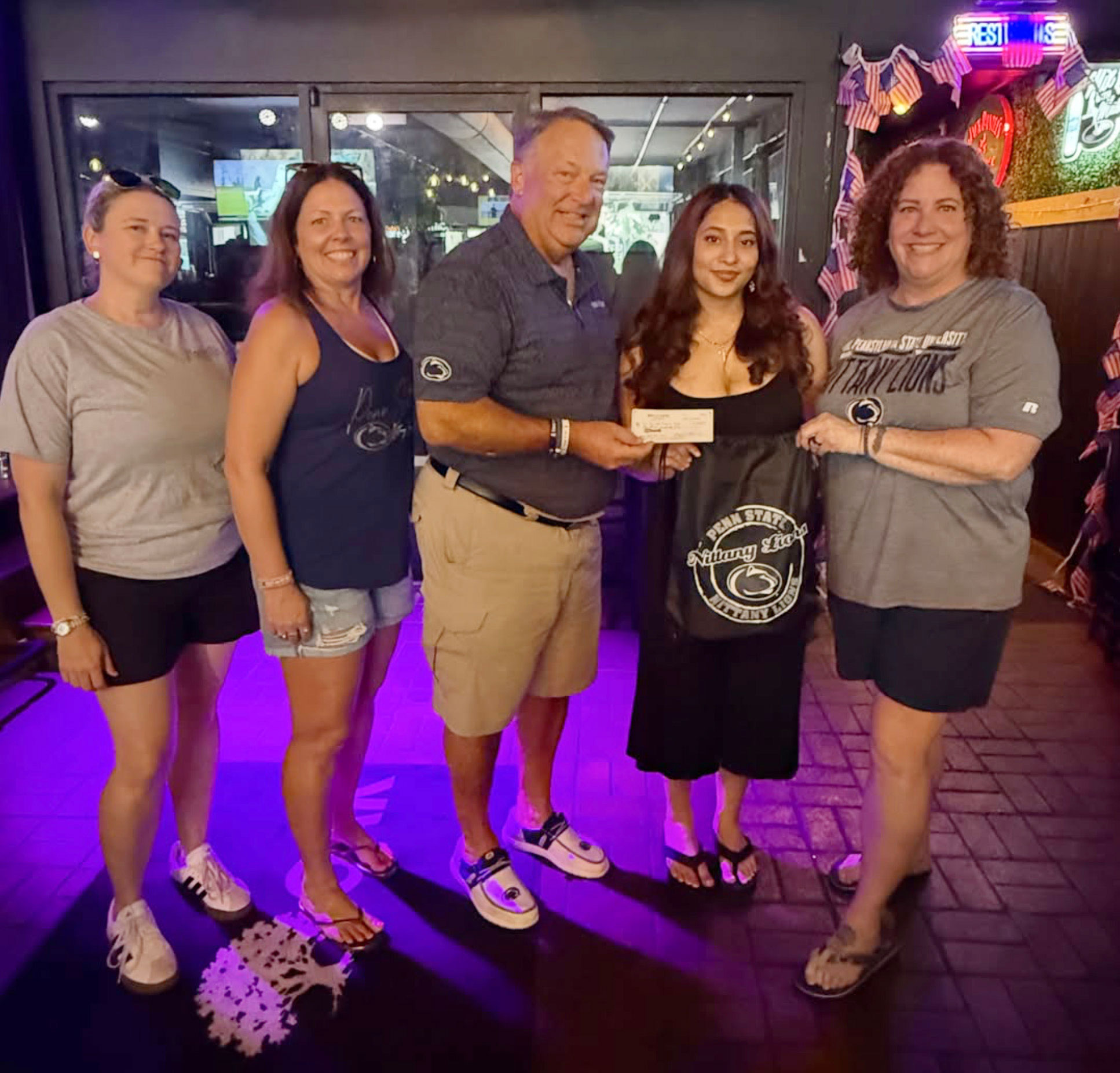members of Nashville chapter during their Student Sendoff event, courtesy