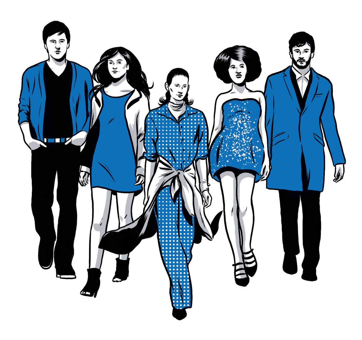 illustration of various models by Joel Kimmel