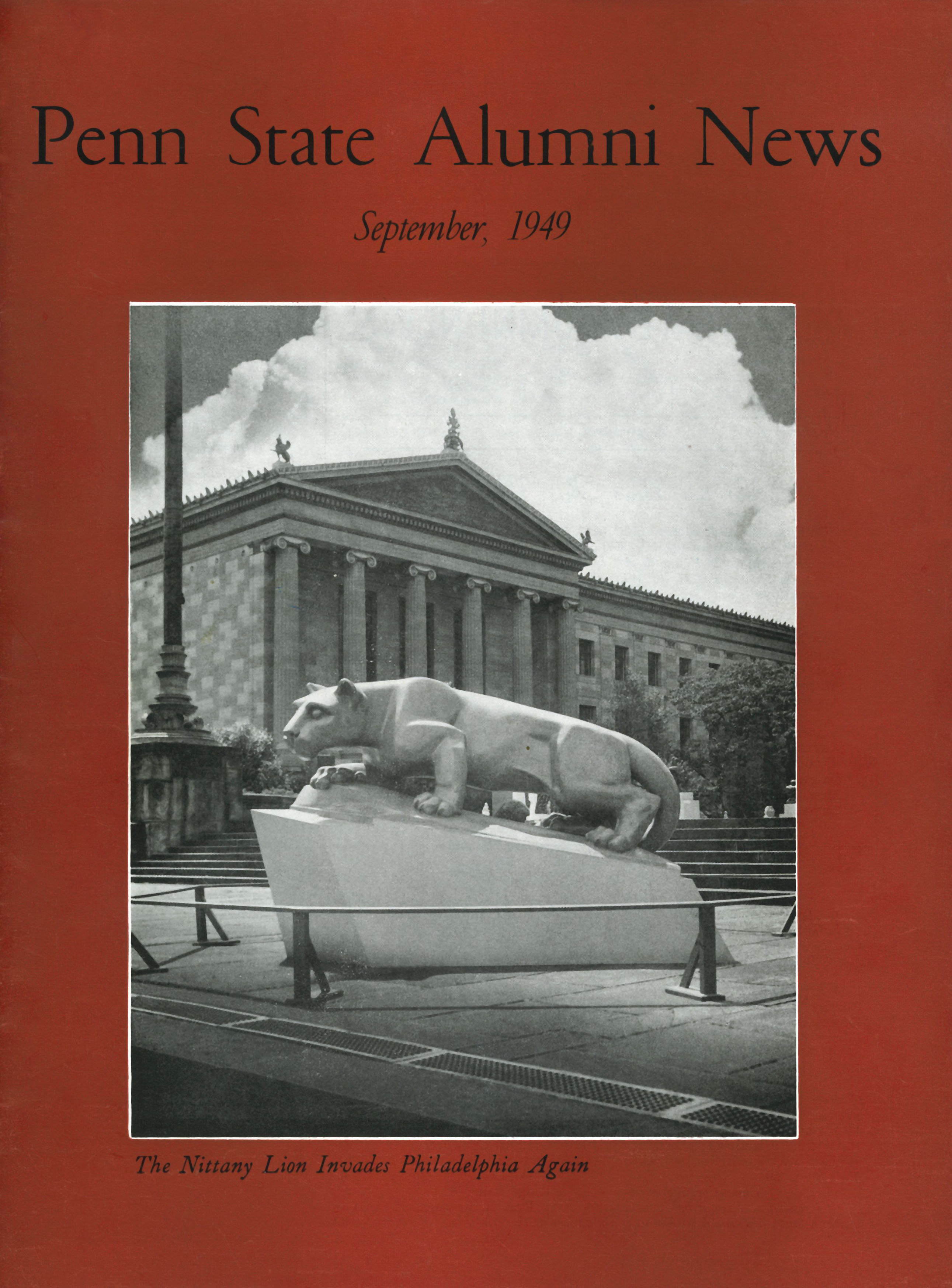 cover of 1949 Penn State Alumni News, Penn Stater Archives