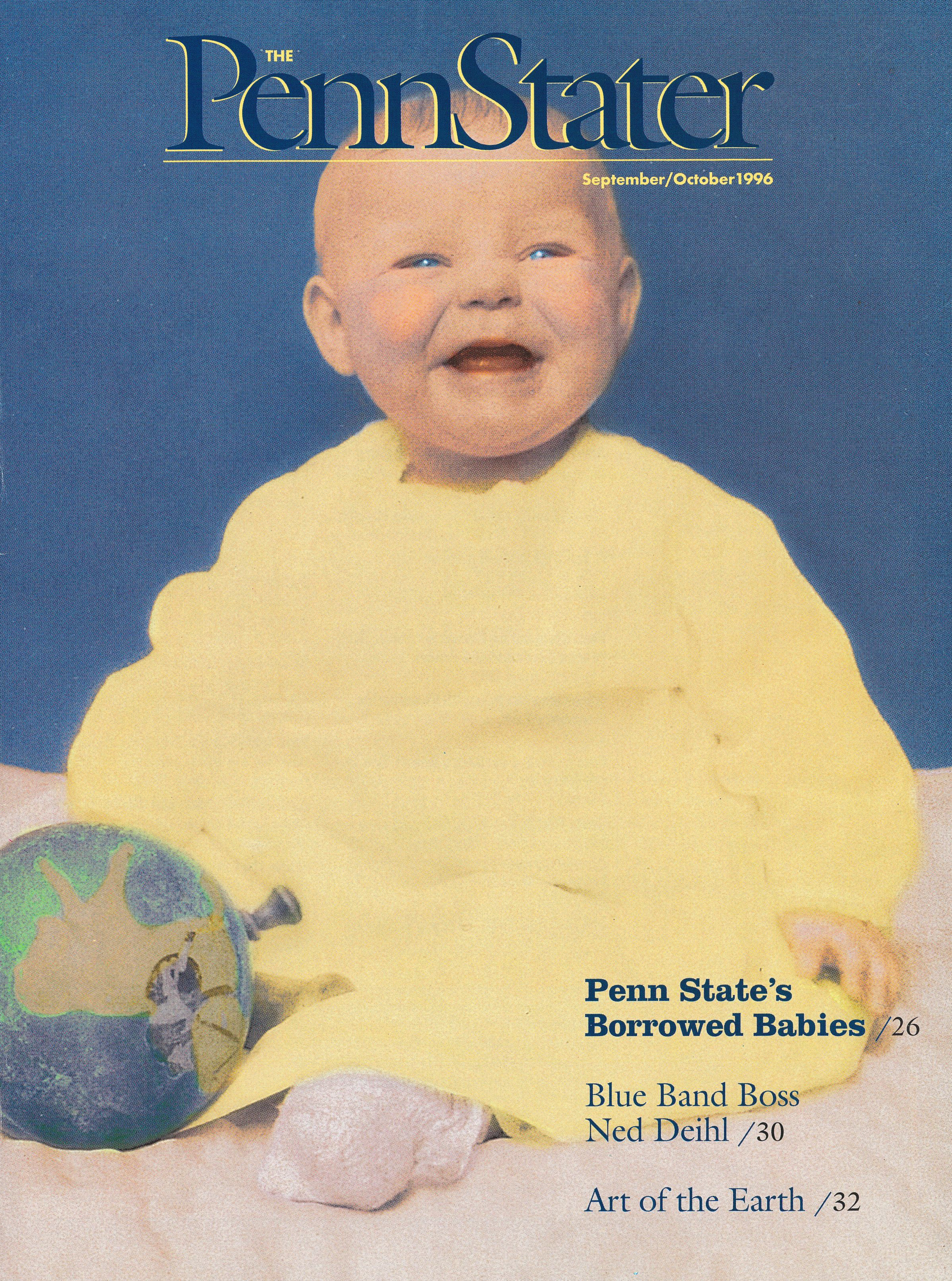 cover of Sept/Oct '96 issue with photo of a smiling baby