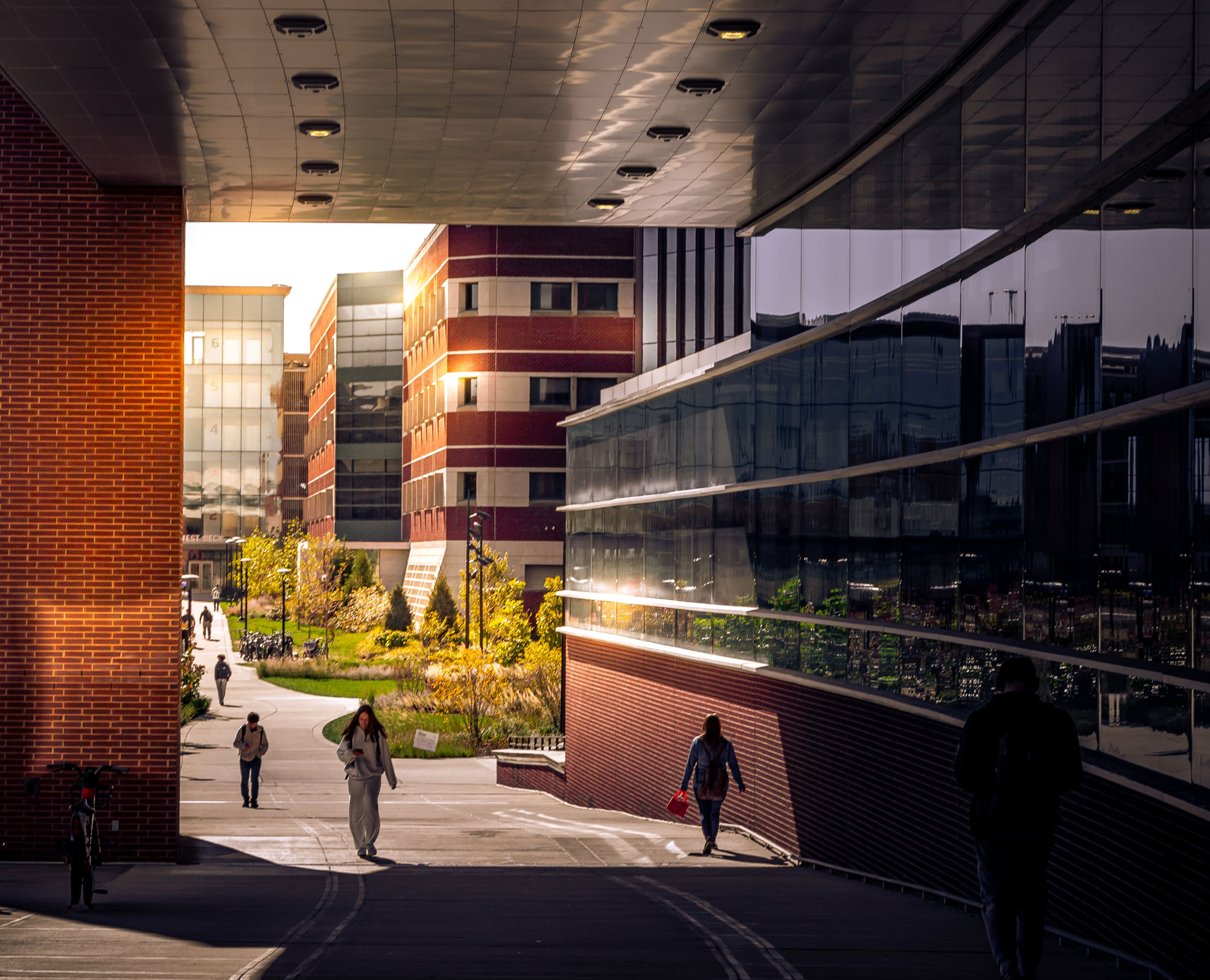 exterior photo of Westgate building by Nick Sloff '92 A&A