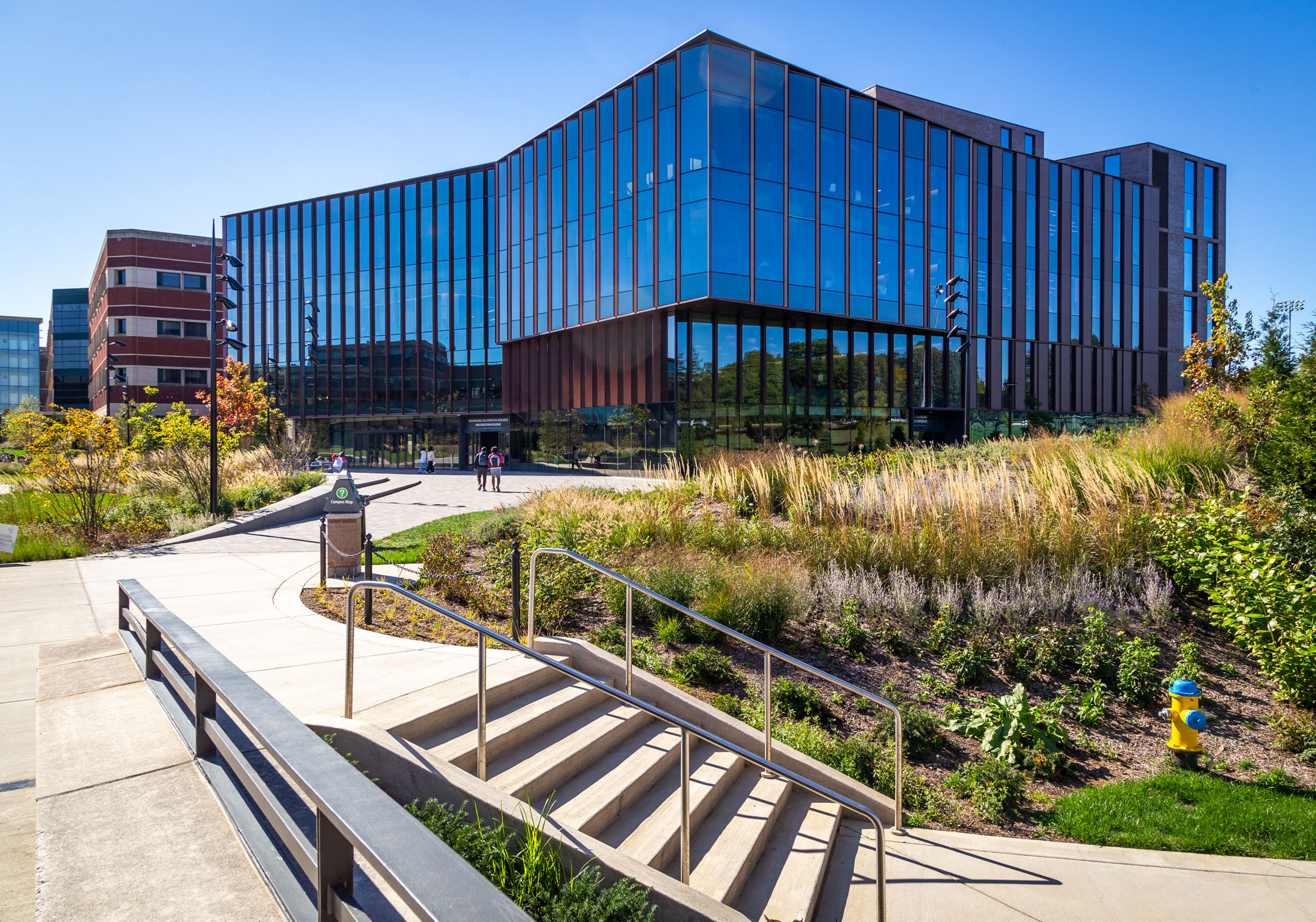 exterior photo of ECoRE building by Nick Sloff '92 A&A