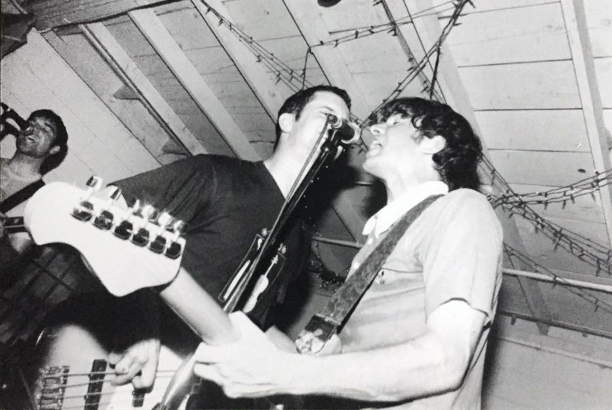 black and white photo of Ethel Meserve performing, courtesy