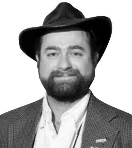 black and white head shot of Kenyon, courtesy