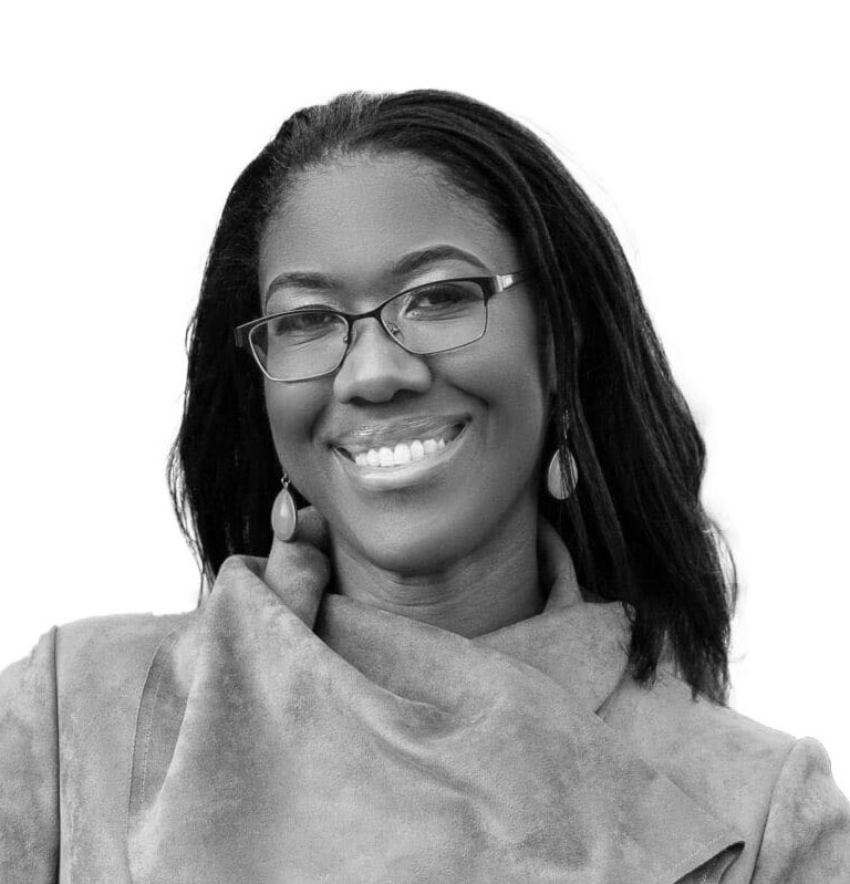 black and white head shot of Reid-Smith, courtesy