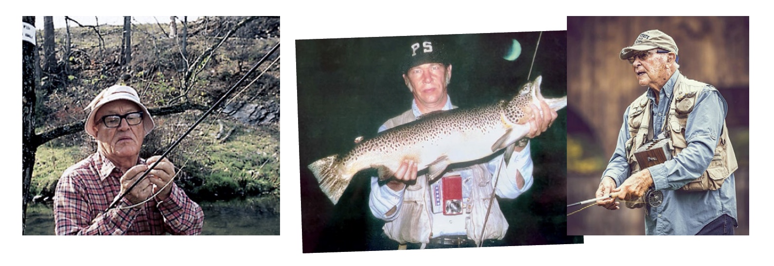 collage of three photos of George Harvey, courtesy George Daniel