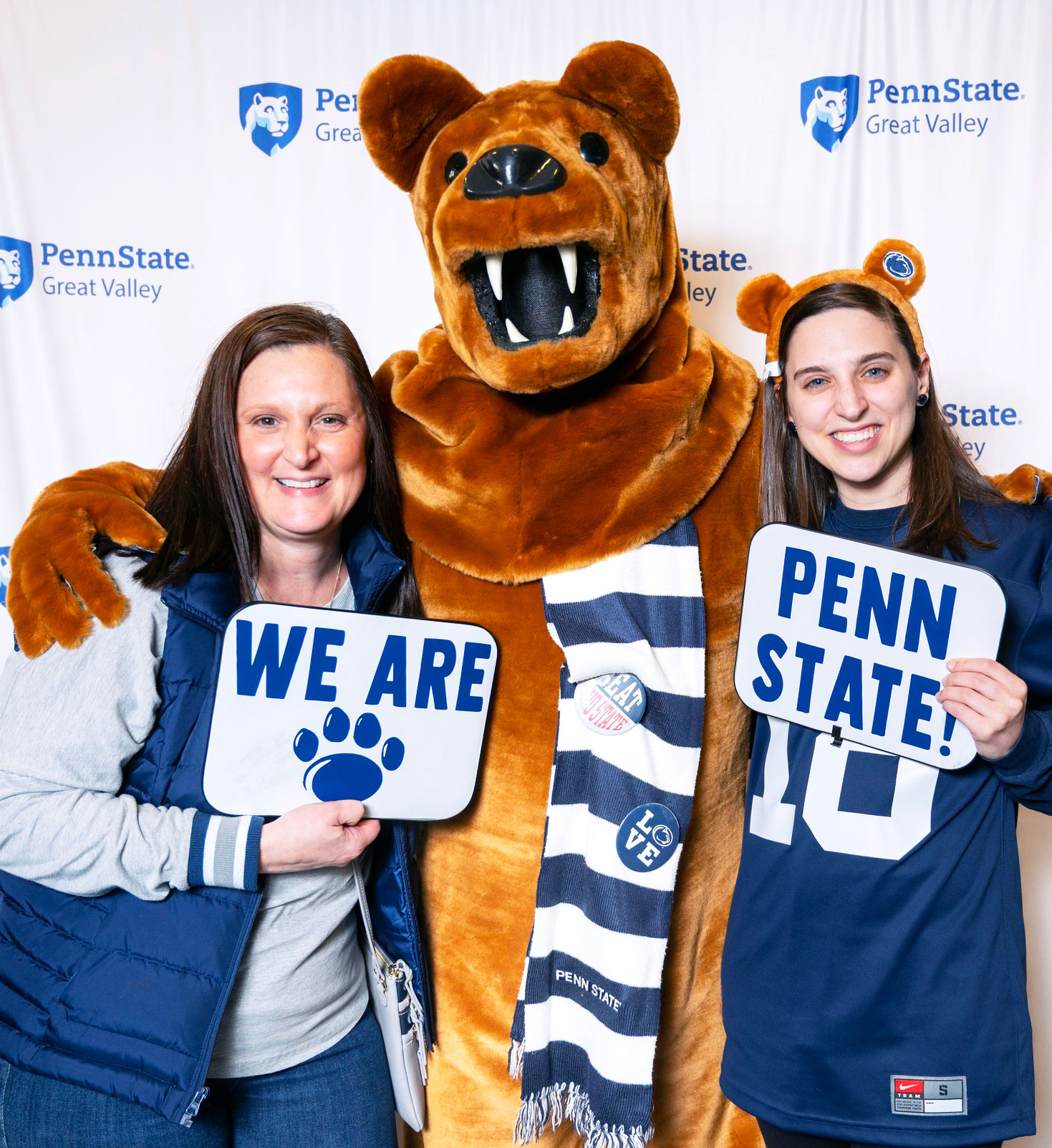 Great Valley Alumni Society event attendees. photo courtesy
