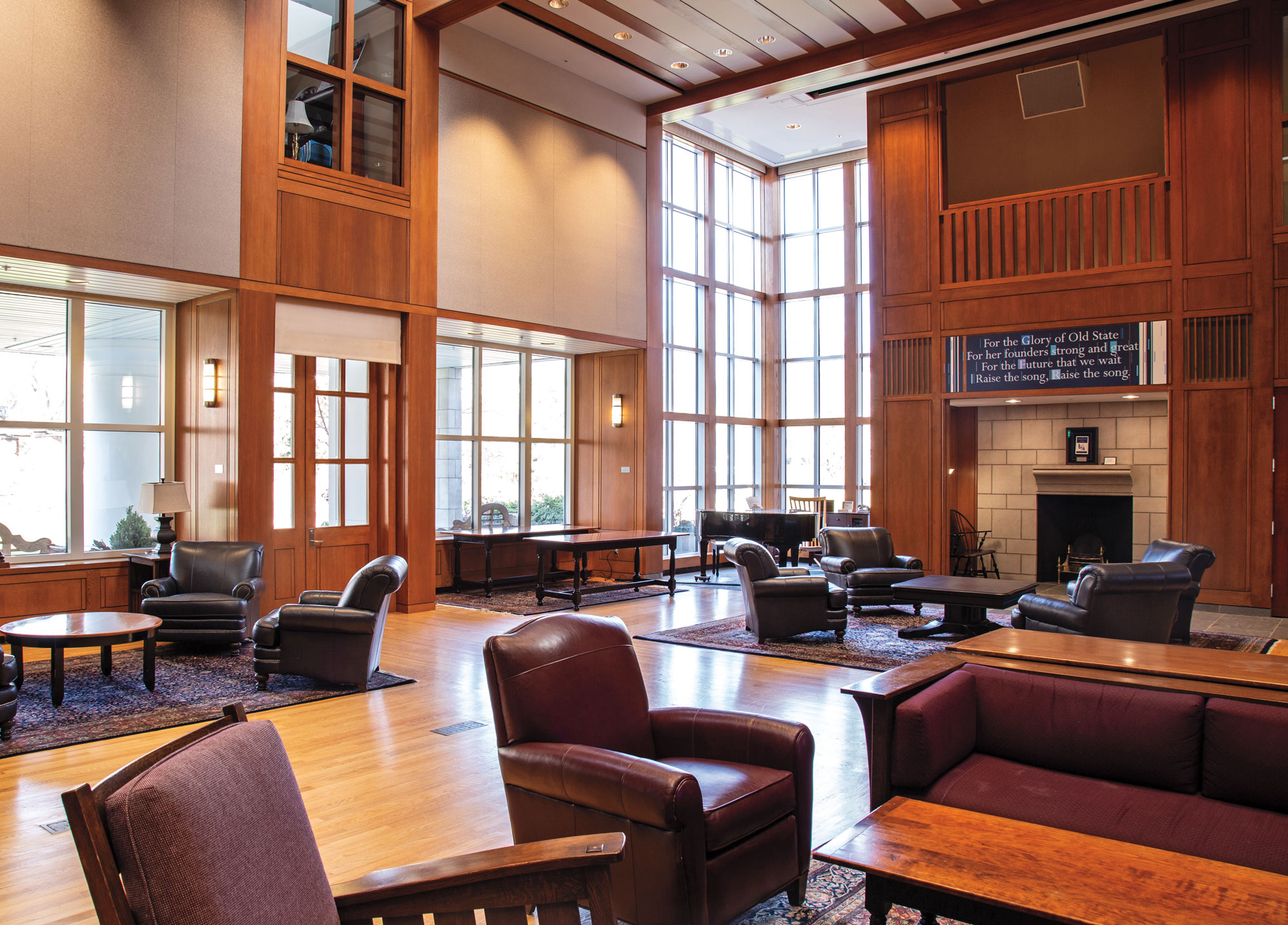 interior photo of Robb Hall by Penn State Alumni Association