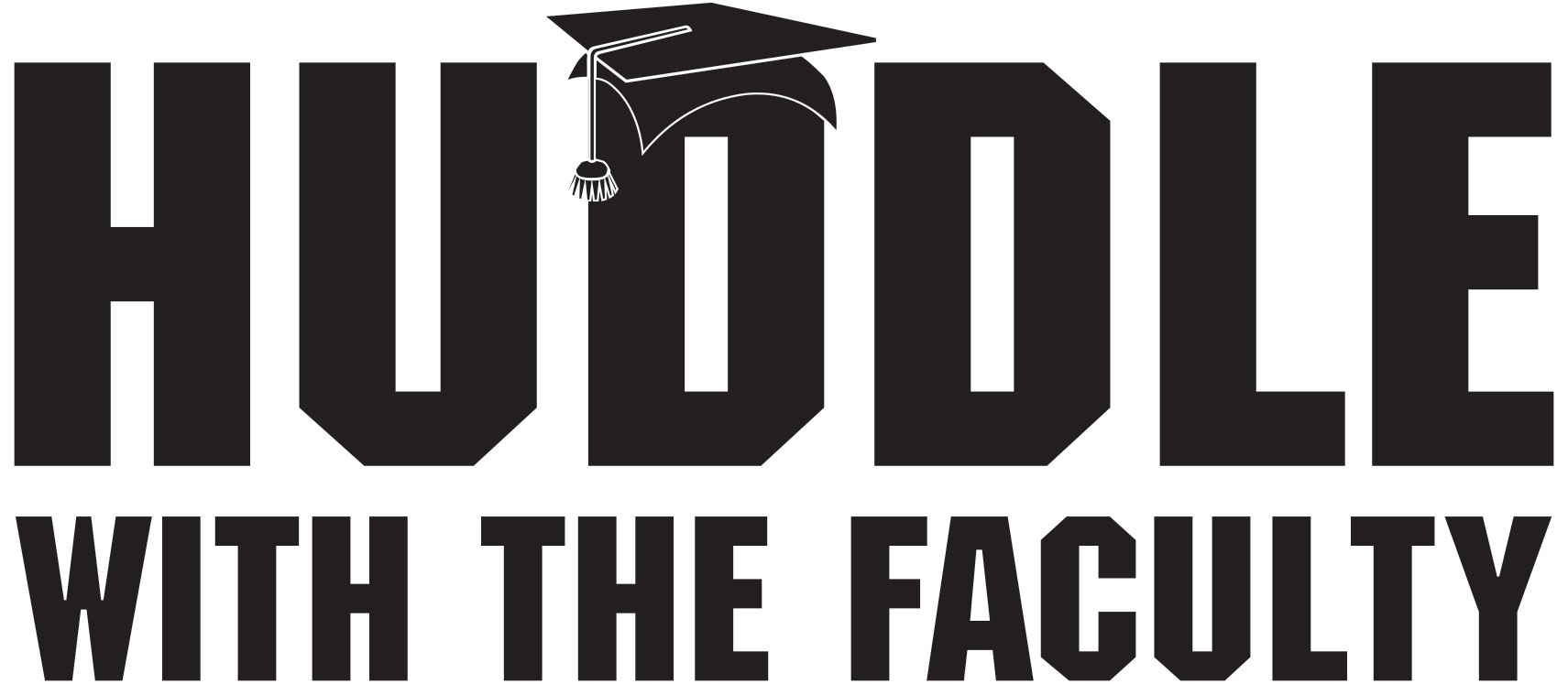 Huddle with the Faculty logo, by PSAA