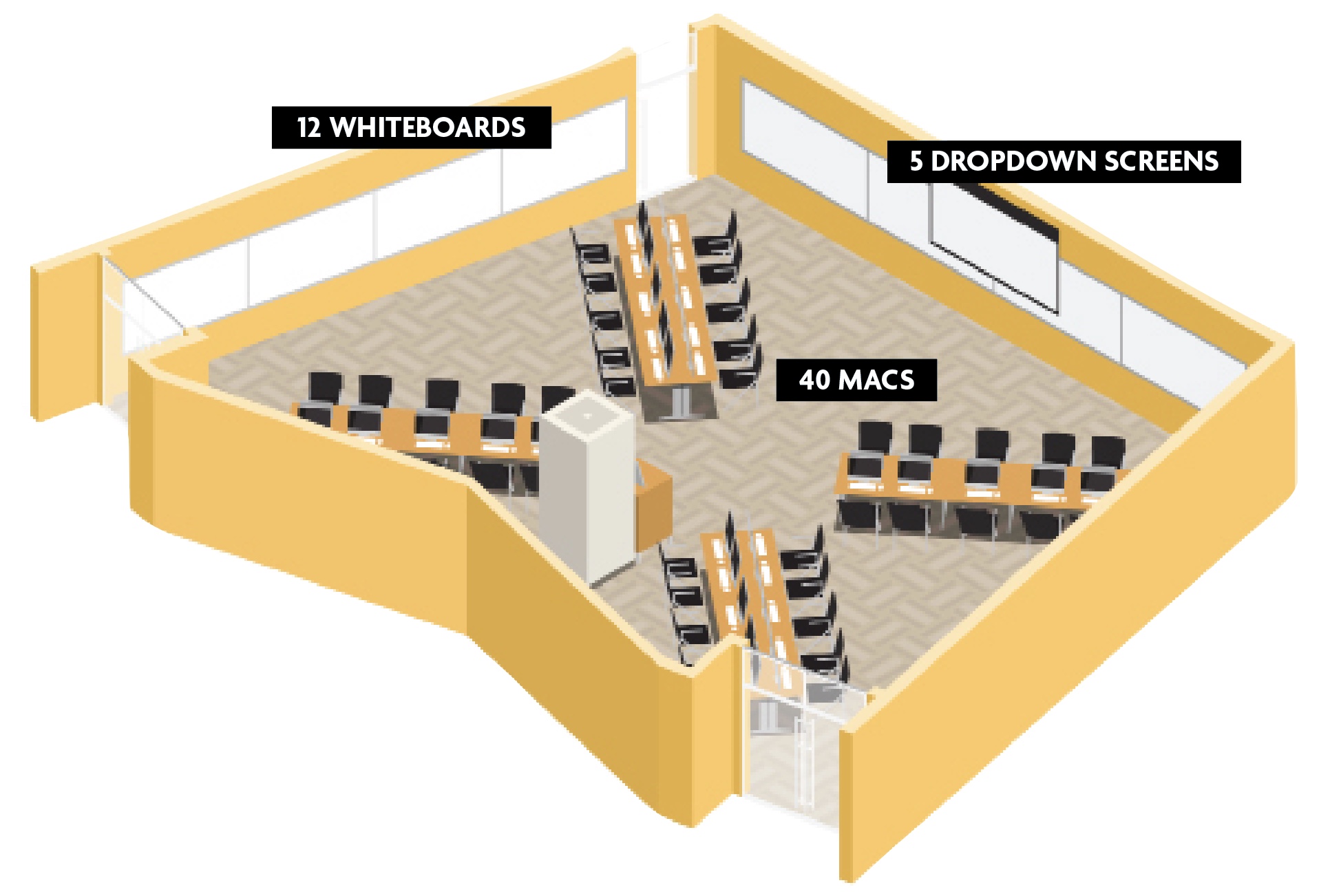 graphic of Media Commons by C.J. Burton