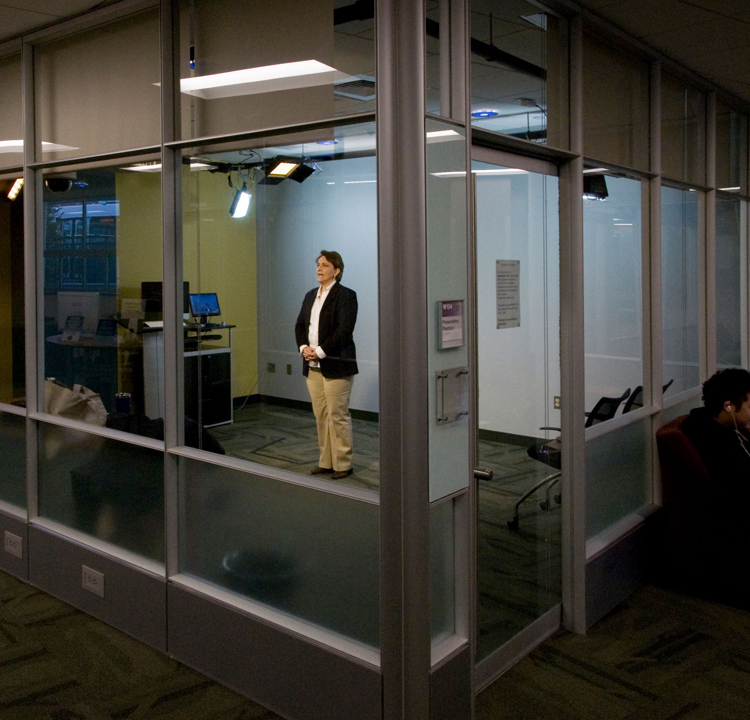 One Button Studio photo by Penn State Libraries