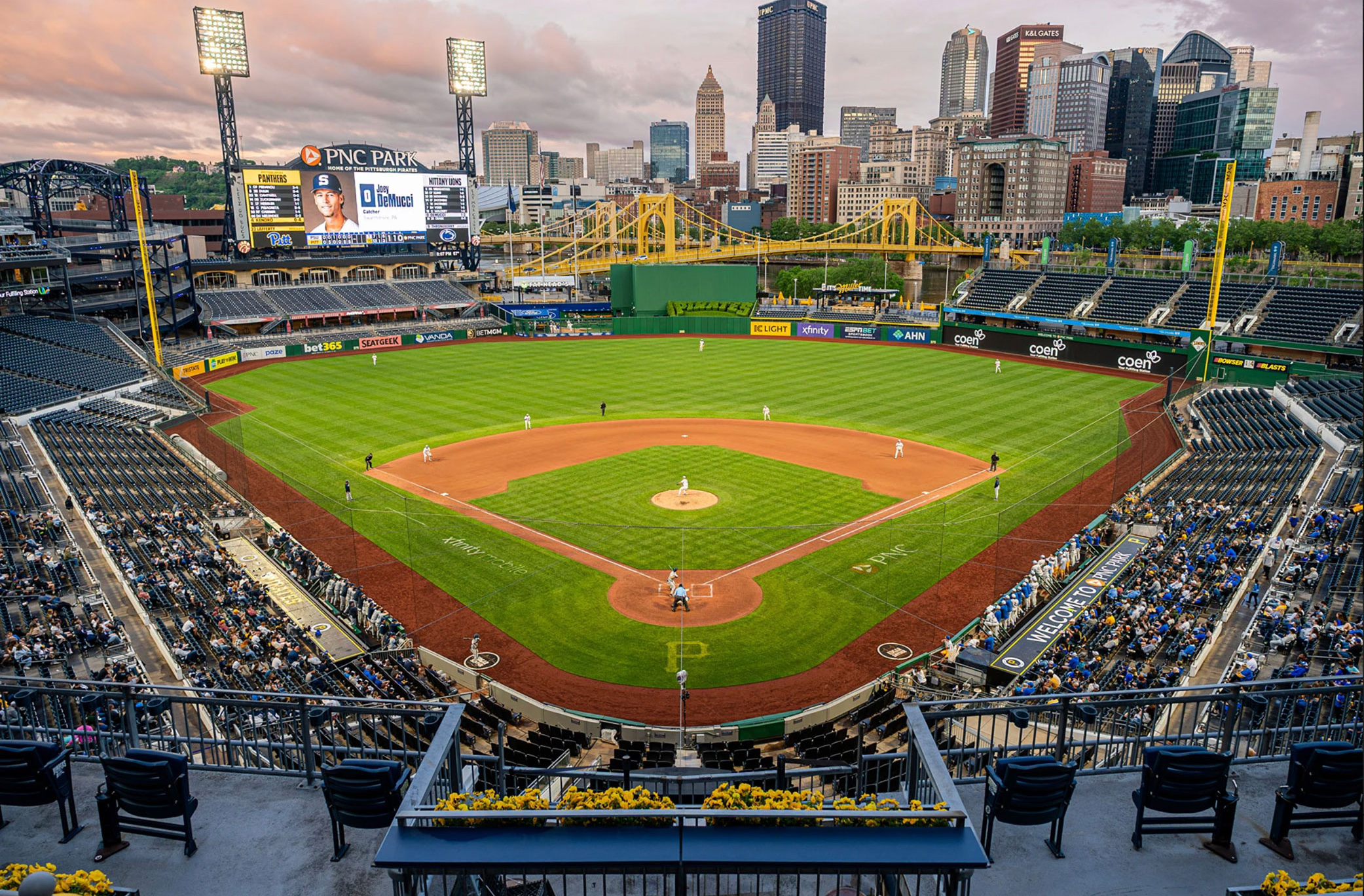 photo of PNC Park on Penn State Night by Penn State Alumni Association