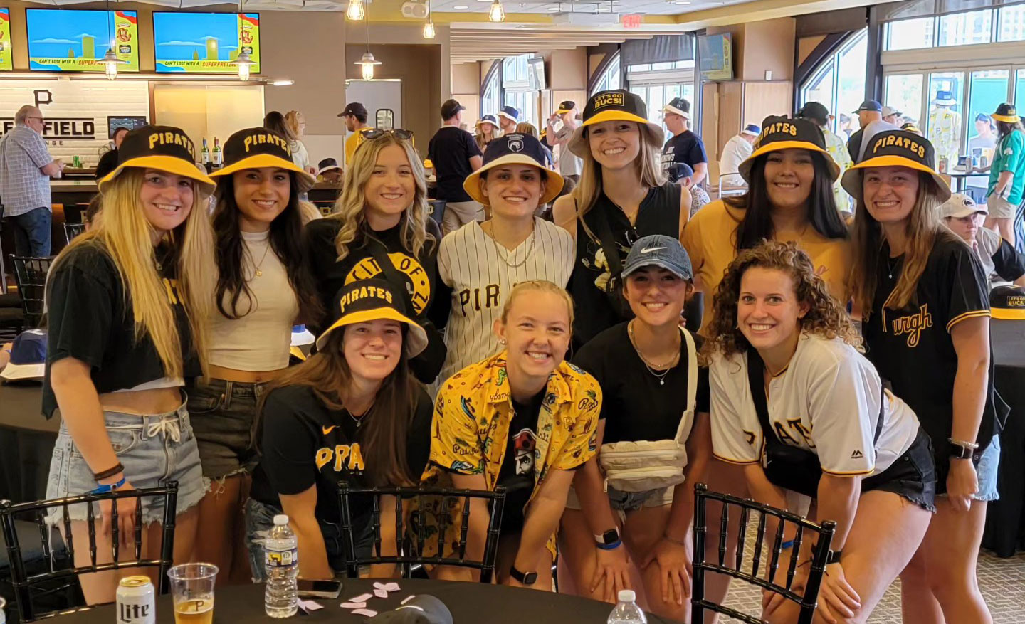 alums at Penn State Day at PNC Park, courtesy