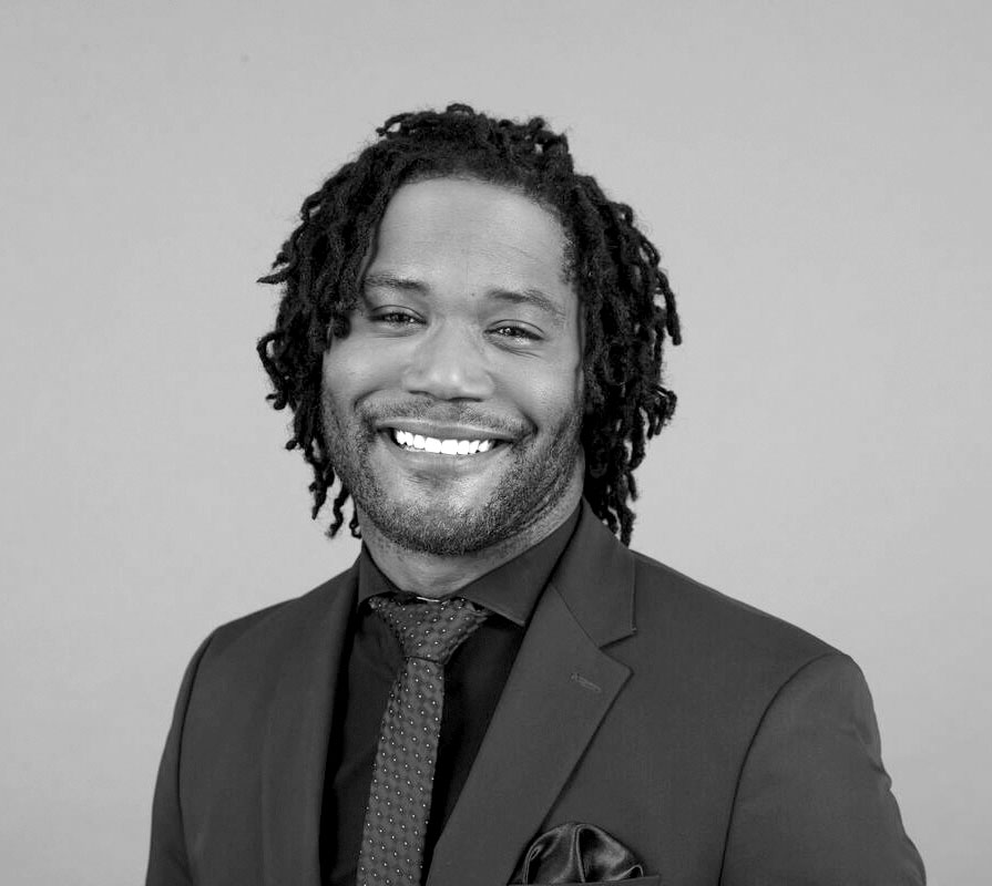 BW head shot Robinson, courtesy