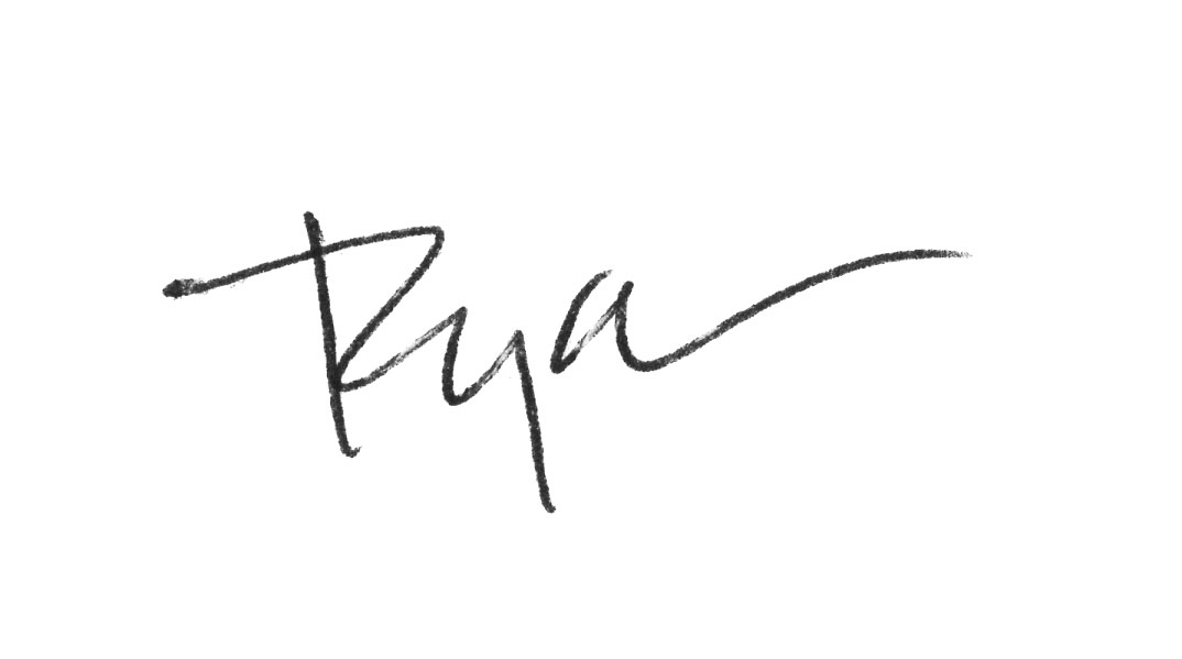 Ryan Jones handwritten signature
