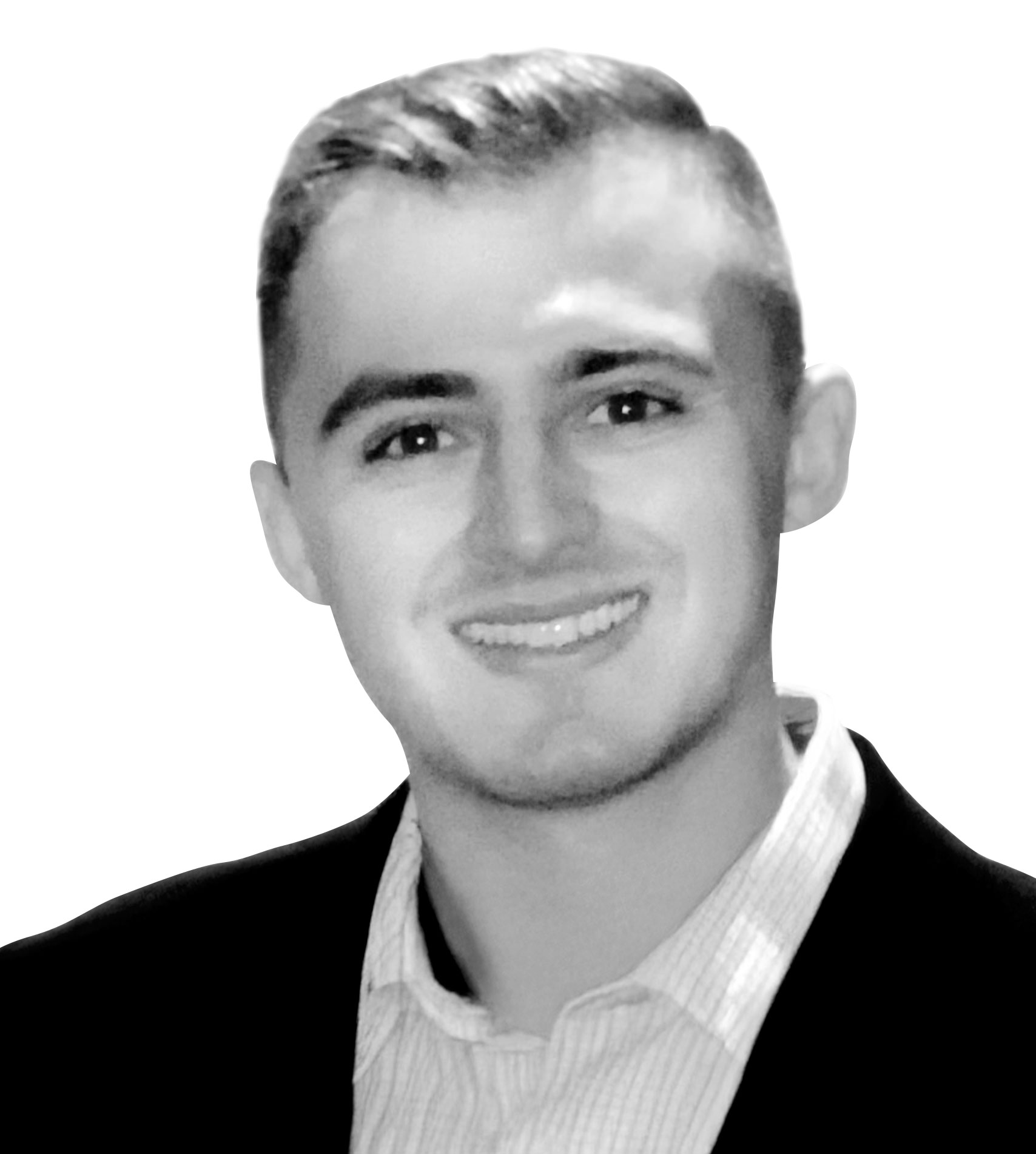 black and white head shot of Cipar, courtesy