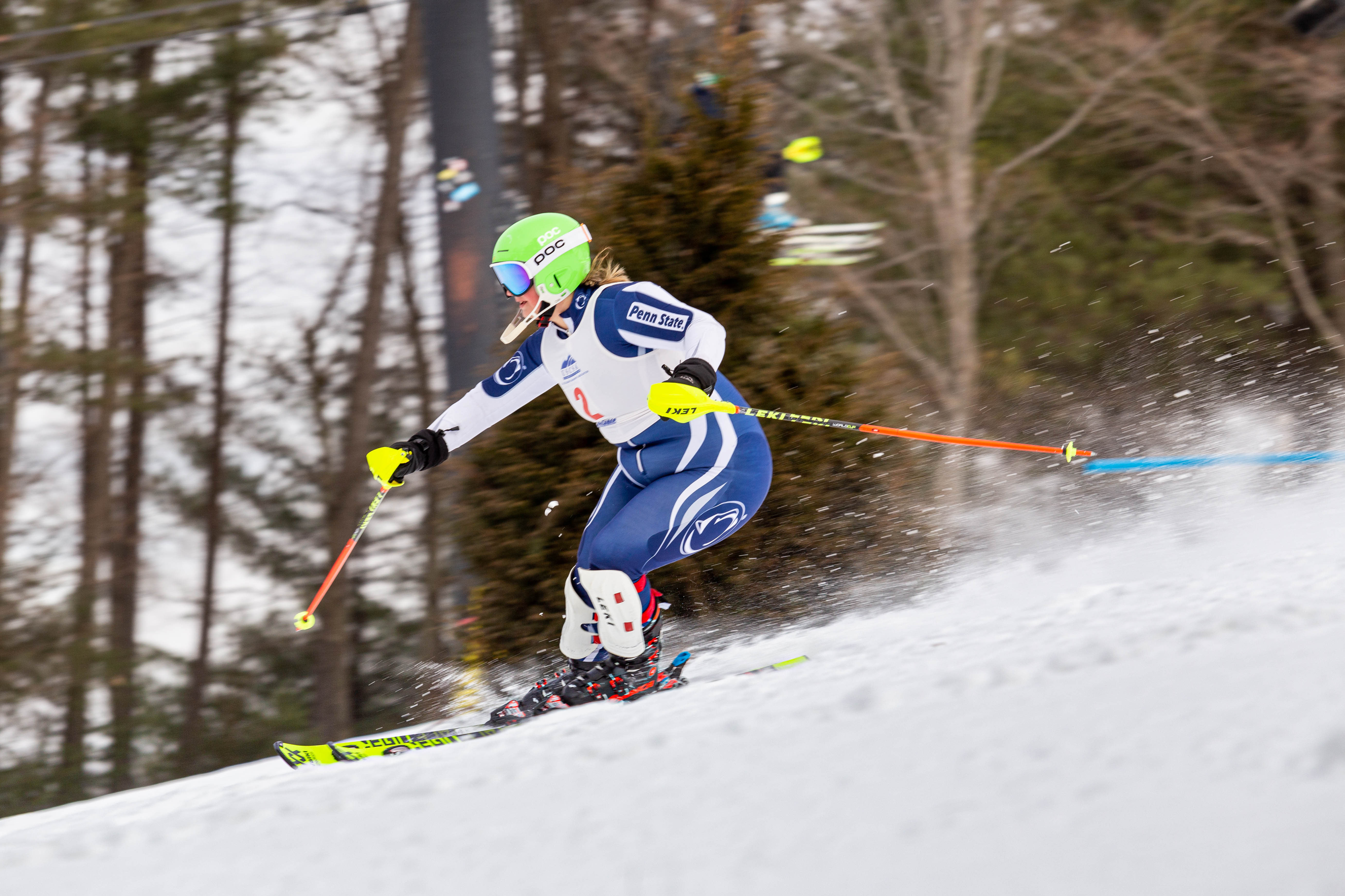 photo of skier by Nick Sloff '92 A&A