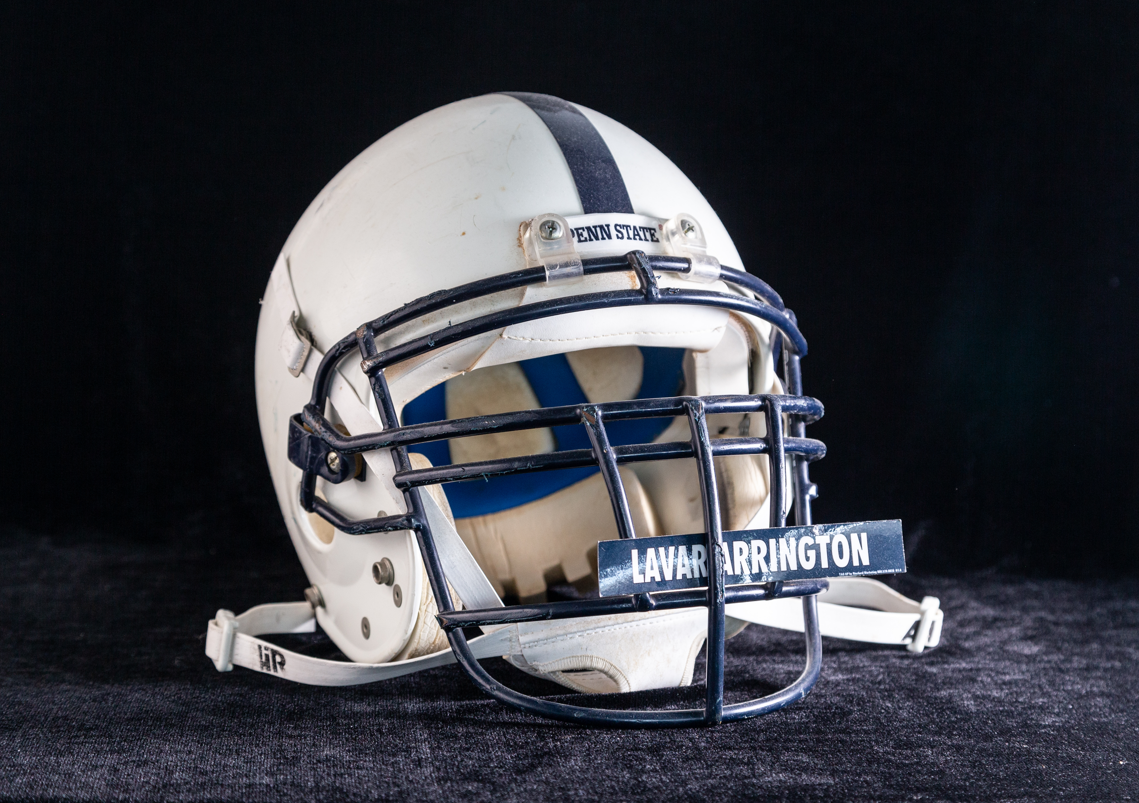 photo of Arrington helmet by Nick Sloff '92 A&A