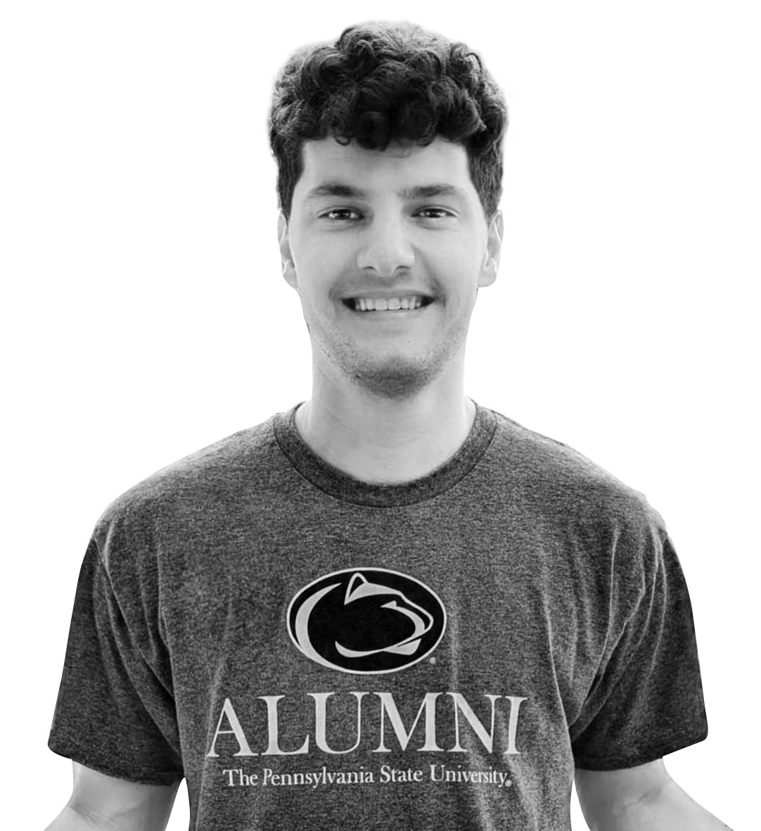 black and white head shot of Rumford, courtesy