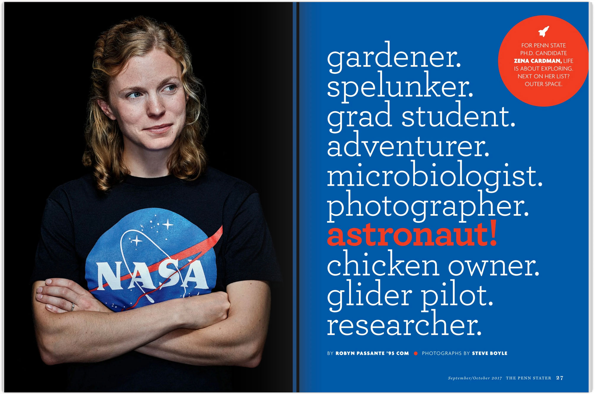 spread of Zena Cardman feature