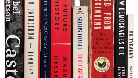 book stack