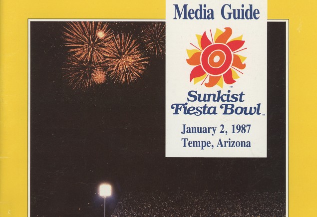 Fiesta Bowl program