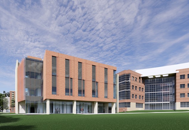 new classroom building at University Park, photo by Penn State