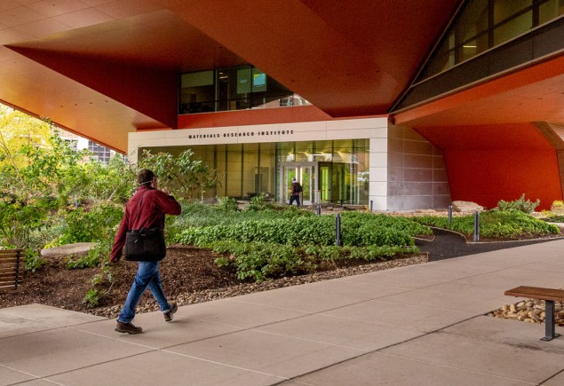 exterior photo of Materials Research Institute by Nick Sloff '92 A&A