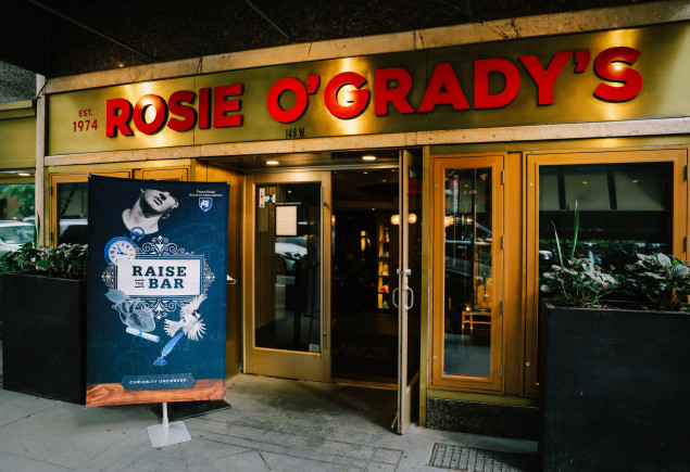 exterior photo of Rosie O'Grady's in NYC by Mariah Younker