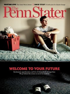 Nov/Dec 2017 cover of Penn Stater Magazine