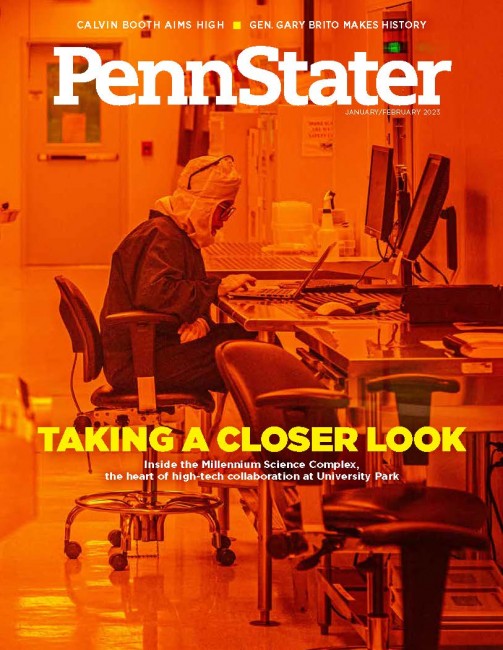 cover Penn Stater Magazine January/February 2023