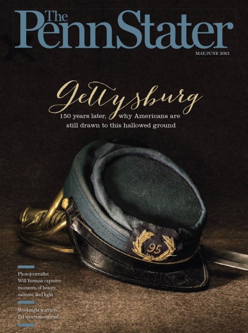 May June 2013 issue of Penn Stater Magazine_Civil War regalia
