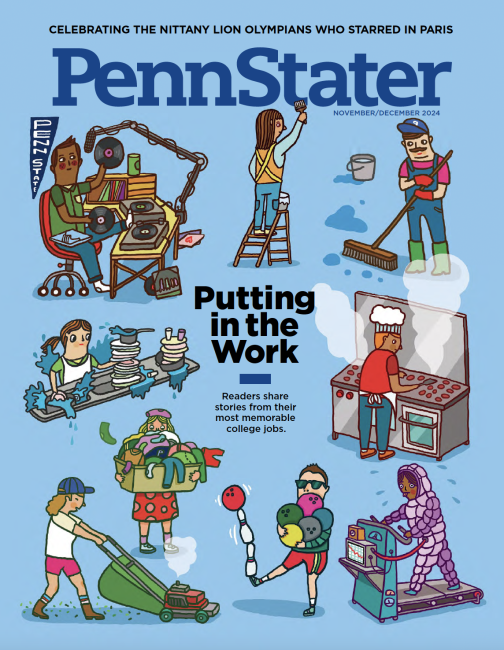 cover of Nov/Dec '24 issue of Penn Stater Magazine