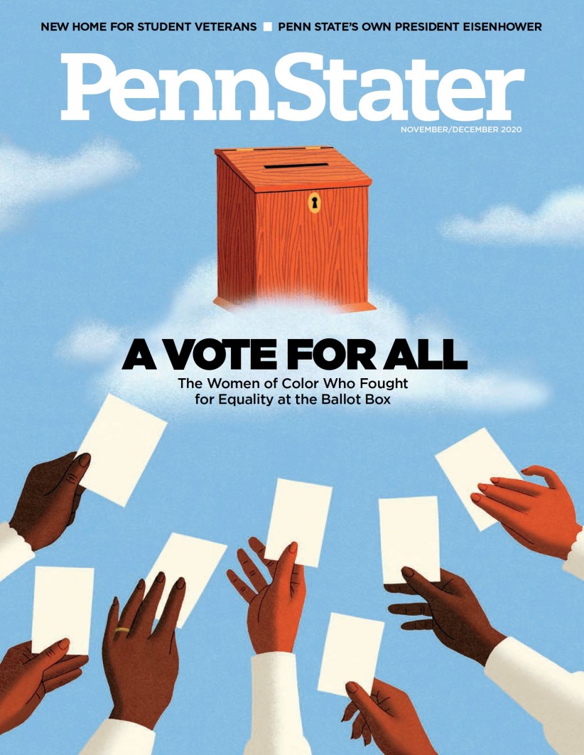 Penn Stater cover image from Nov/Dec 2021