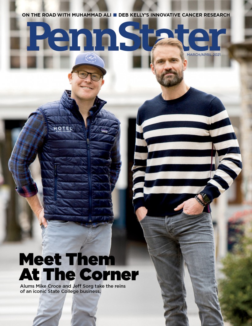 Cover Penn Stater March April 2021