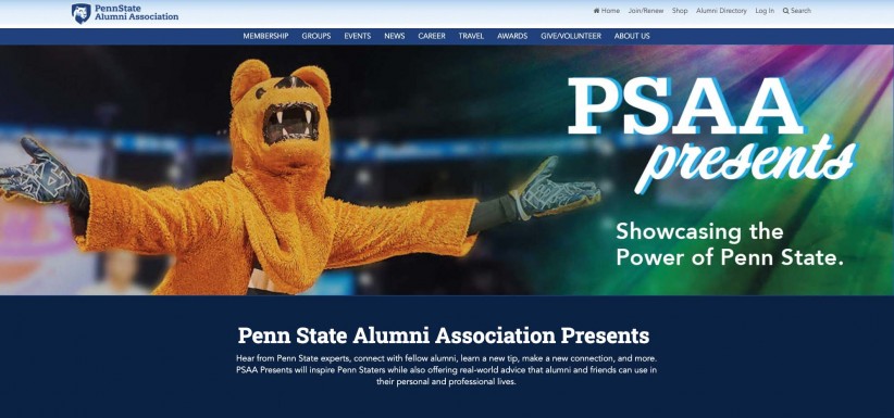PSAA event banner