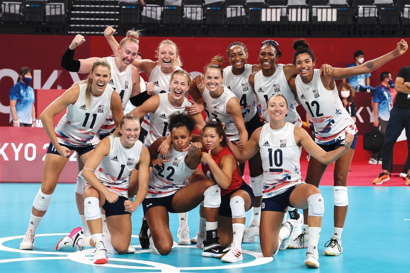US womens volleyball team
