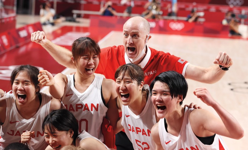 Japan's olympic women's basketball team
