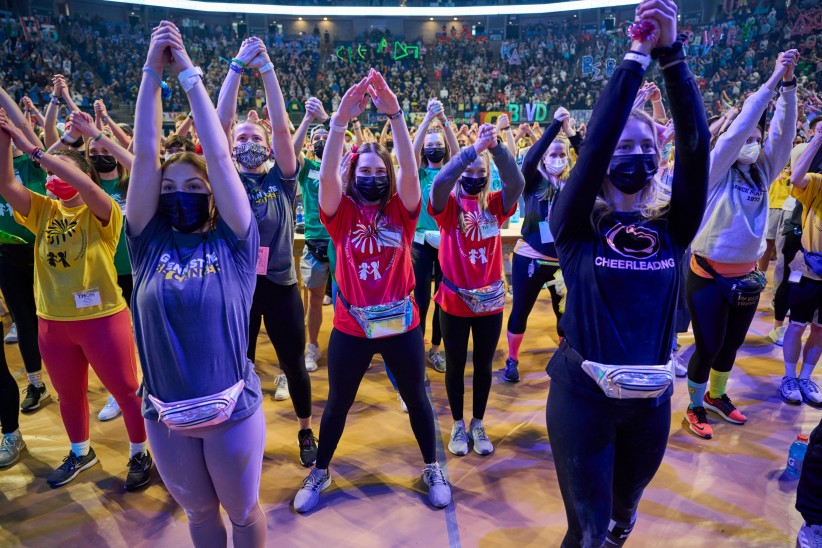 THON dancers, photo by Penn State Alumni Association